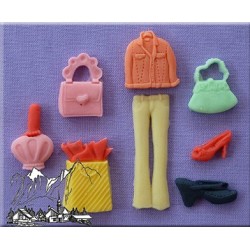 Stampo in silicone - shopping - Alphabet Moulds