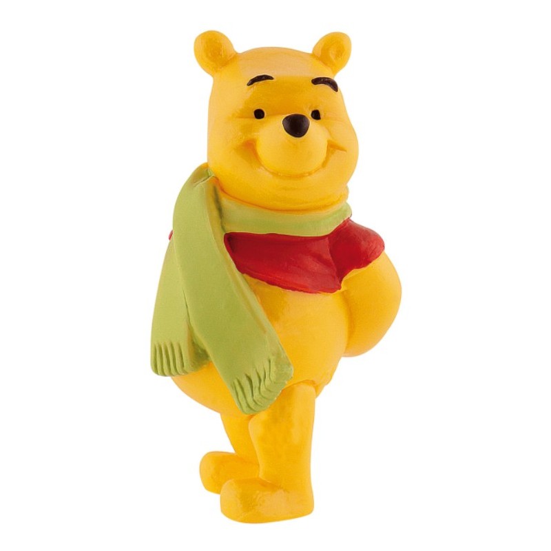 Figurina - Winnie the Pooh con sciarpa - Winnie the Pooh