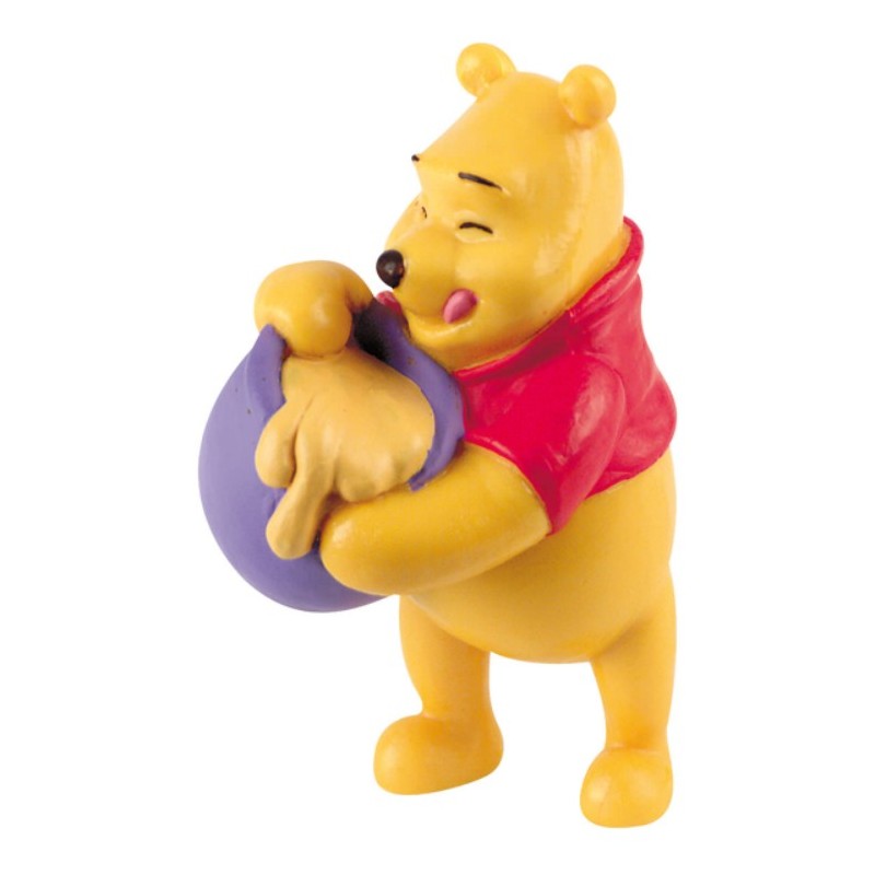Figurita - Winnie the pooh con tarro de miel - Winnie the pooh