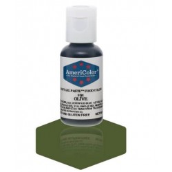 Americolor concentrated edible coloring color "olive" 0.75oz