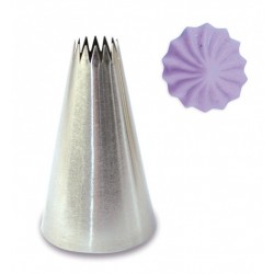 Fluted stainless steel socket - ScrapCooking