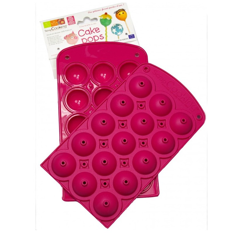 Stampo in silicone 18 pop-cake - ScrapCooking