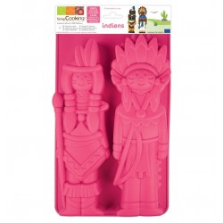 Silicone cake mold - indian - ScrapCooking