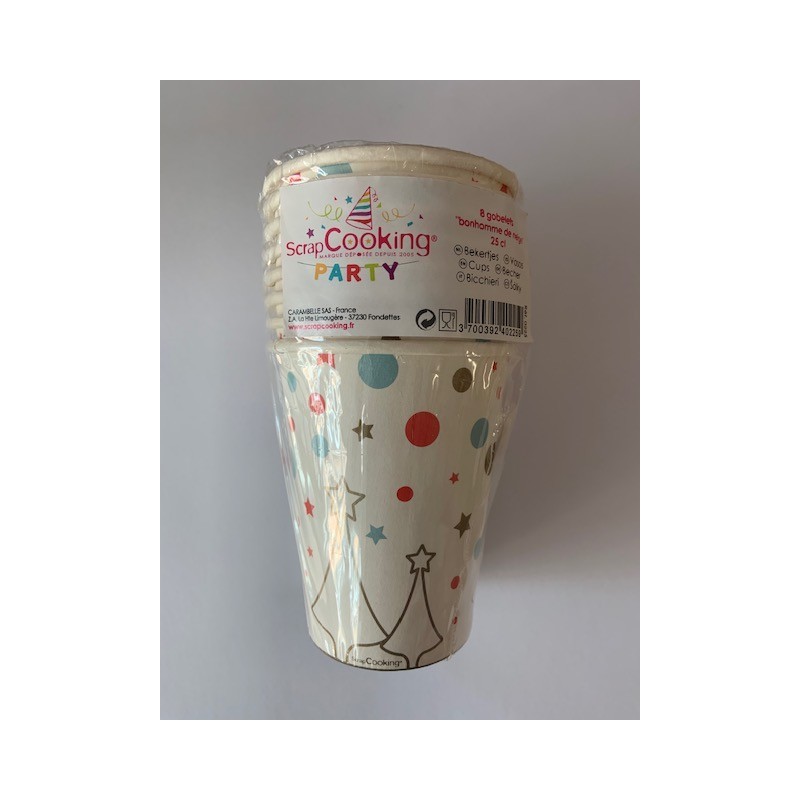 8 cups - confetti 25 cl - ScrapCooking