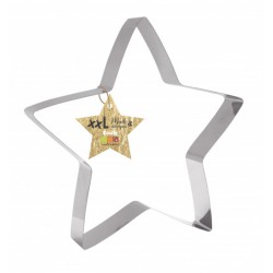 XXL stainless steel cutting mold - star - ScrapCooking