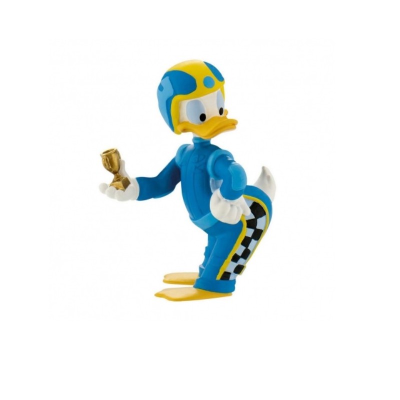 Figurine - Pilote de course Donald Duck - Mickey Mouse