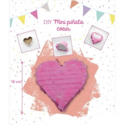Mini piñata DIY - cuore rosa - ScrapCooking