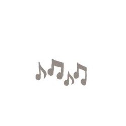 tampon bois - notes musique - Artemio