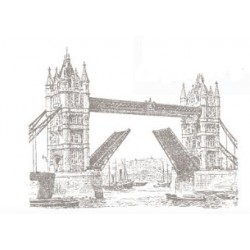 Holzstempel - Tower Bridge - Artemio