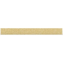 Tape / Adhesive glitter tape - gold - 1.5 cm - Artemio