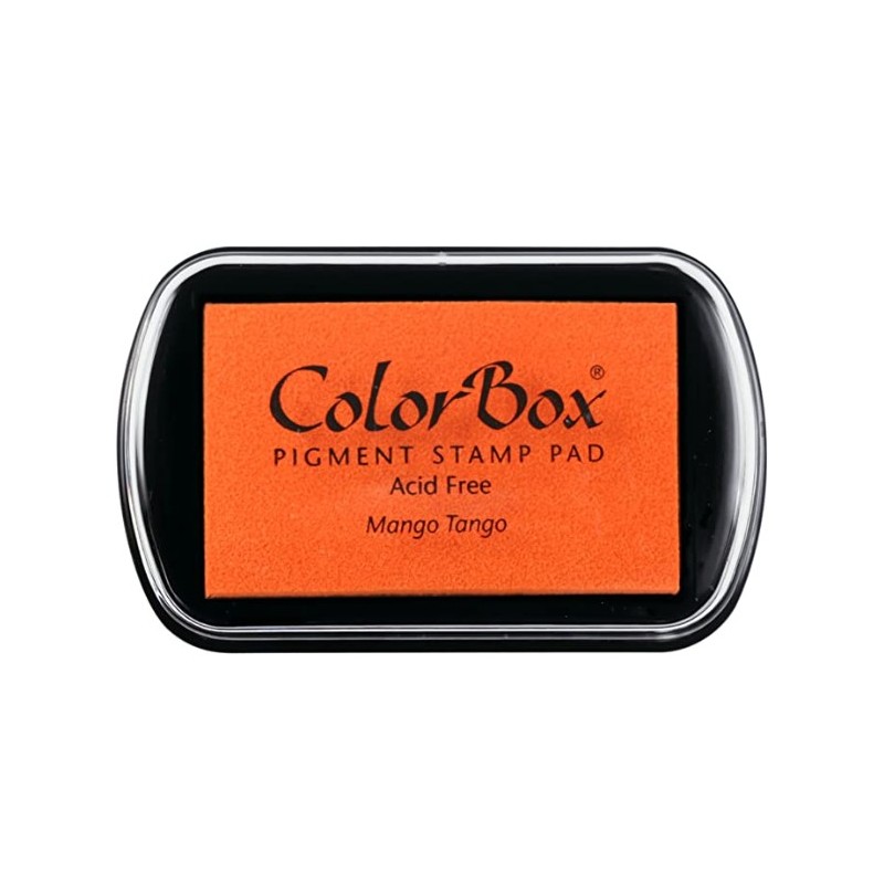 encreur colorbox - mango tango - 10 x 6,3 cm