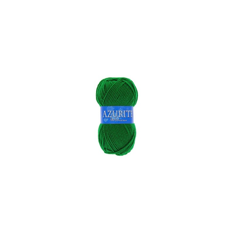 Azurite wool ball - green