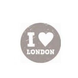 wooden stamp woodies - i love London - Artemio
