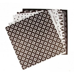 Scrapbooking pack - BLACK & WHITE - 30 x 30 cm - Artemio