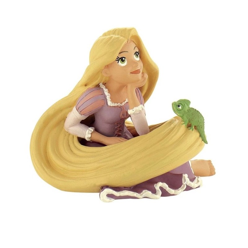 Figur - Rapunzel mit Blumen - Rapunzel