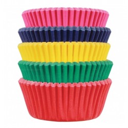 100 mini caissettes à cupcake - carnaval - PME