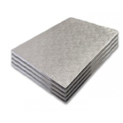 Silber  40 x 50 cm Dicke 1,2 cm