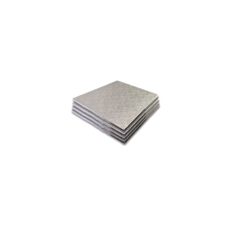 silber  15 x 15 cm Dicke 1,2 cm