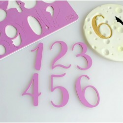 Anzahl & Symbol Druckersatz - Giant Elegant - Sweet Stamp Amycakes