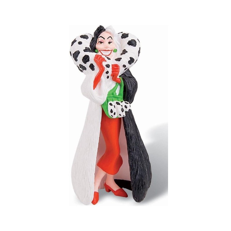 Figurine - Dalmatian seated with blue necklace - One Hundred and One Dalmatians