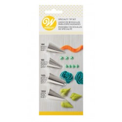 set 4 enchufes especiales 44-83-105-353 - Wilton