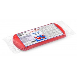 Pasta di zucchero "Pasta Top" rosso - 500g - Saracino