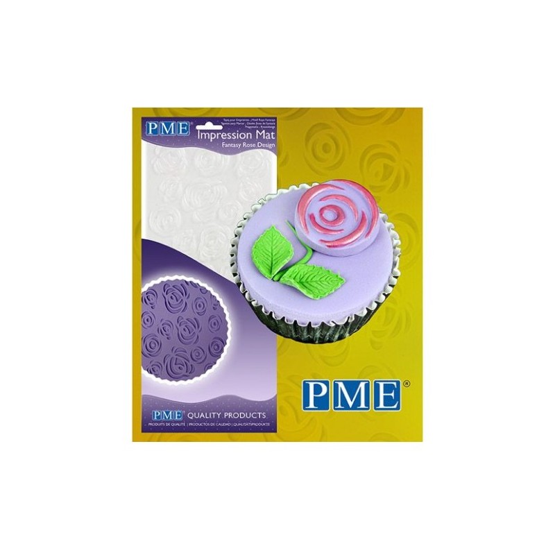 fantasy rose print impression mat - PME