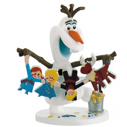 Figurina - Olaf con un cappello - Il regno di ghiaccio
