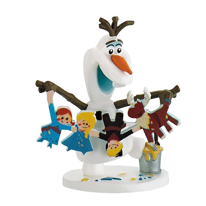 Figurina - Olaf con un cappello - Il regno di ghiaccio