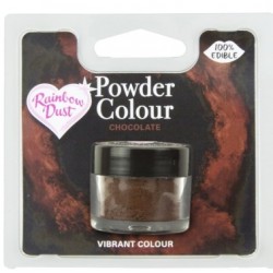 Pulverfarbe "Powder Colour" chocolate/schokolade - 3g - RD