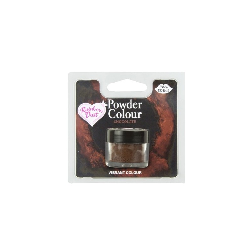 colorant en poudre "Powder Colour" chocolate/chocolat - 3g - RD