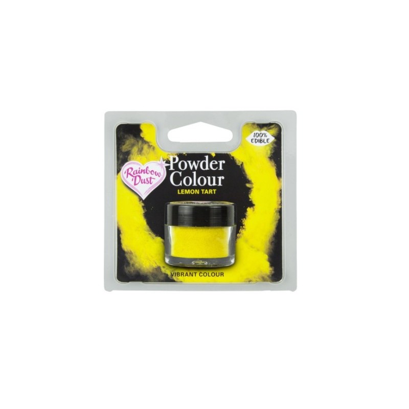 Pulverfarbe "Powder Colour" lemon tart / Zitronenkuchen - 3g - RD