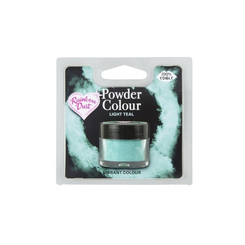 colorant en poudre "Powder Colour" light teal / turquoise clair - 3g - RD