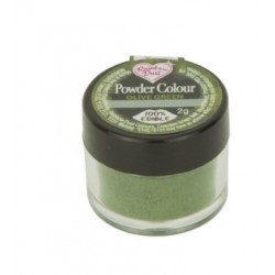 colorante in polvere "Powder Colour" olive green / verde oliva  - 3g - RD