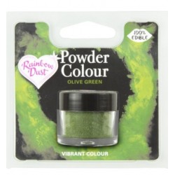 colorante en polvo "Powder Colour" olive green / verde oliva - 3g - RD