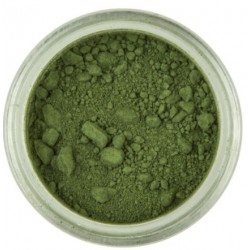 colorant en poudre "Powder Colour" olive green / olive verte - 3g - RD