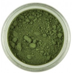 colorante in polvere "Powder Colour" olive green / verde oliva  - 3g - RD