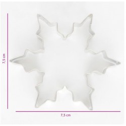 Ice crystal cookie cutter - Ø7.5 cm