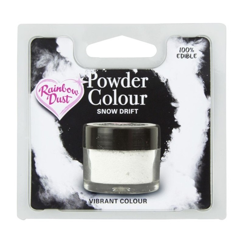 Pulverfarbe "Powder Colour" snow drift / schneeverwehung - 3g - RD