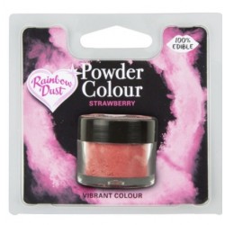 colorante en polvo "Powder Colour" strawberry / fresa - 3g - RD