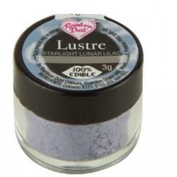 colorante en polvo "Lustre" starlight lunar lilac / luz de las estrellas lila lunar - 3g - RD