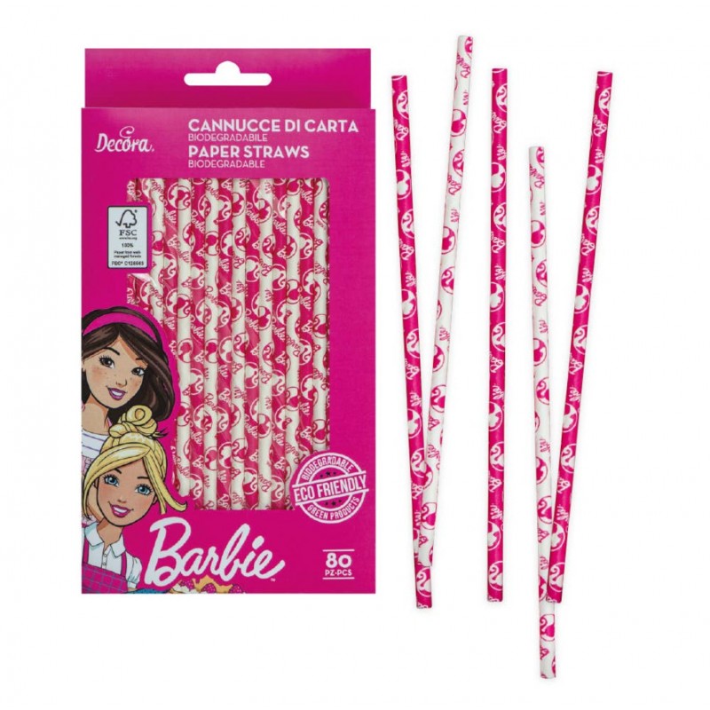 Pailles Barbie - Decora