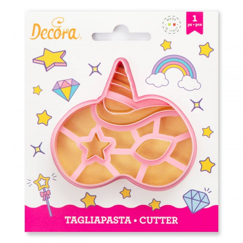 cookie cutter "unicorn mask" - Decora