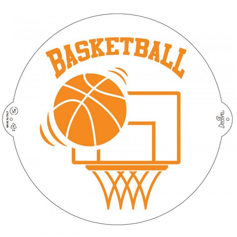 Stencil "basketball" - Decora