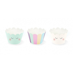 Einhorn Cupcake Boxen - 6...