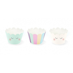 Unicorn cupcake boxes -...