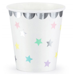 6 cups - unicorn stars 18...