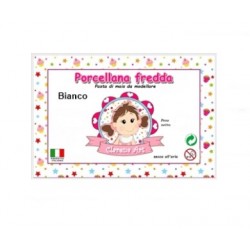 Porcelaine froide - bianco / blanc - 250g