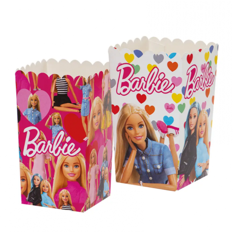 Scatole per popcorn Barbie - Decora