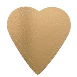 gold cardboard support...